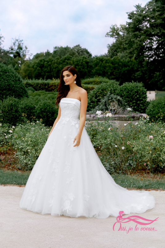 Robe de mariée Tulle, Dentelle, Kelly