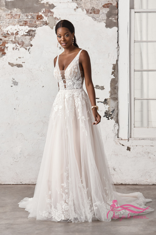 Robe de mariée Tulle, Dentelle, Jemma