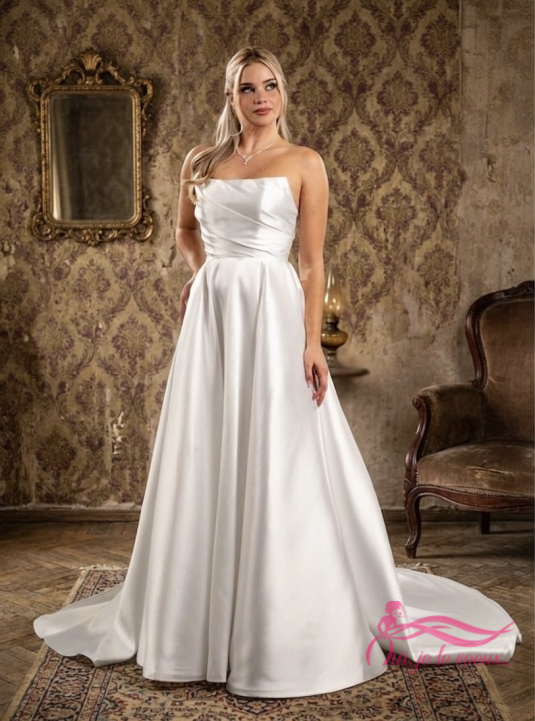 Robe de mariée Satin, Melancon