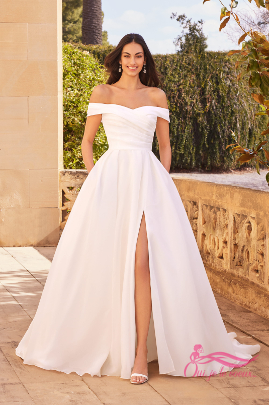 Robe de mariée Organza, Iris