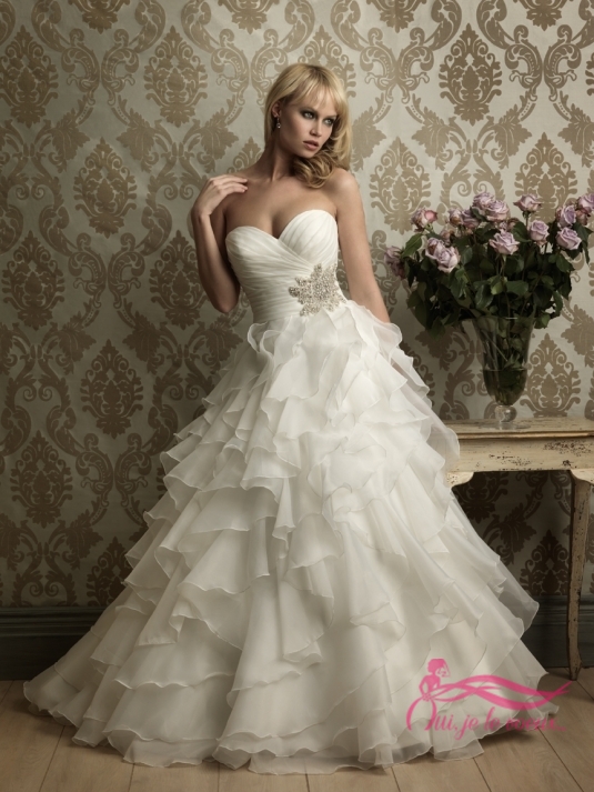 Wedding dress Organza, Mystica