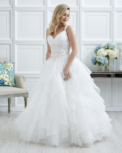 Robe de mariée Organza, Ensoleillée