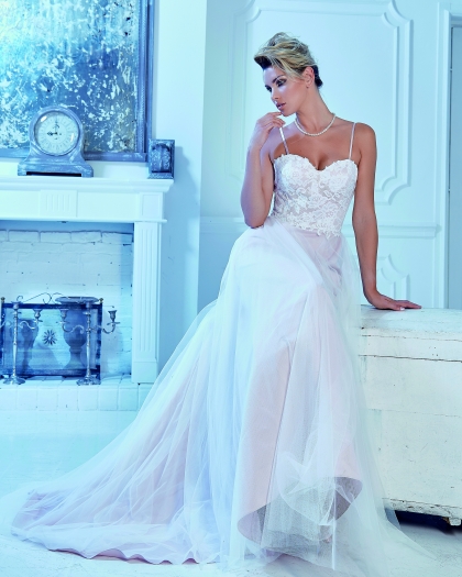 Robe de mariée Tulle, Dentelle, Rosie
