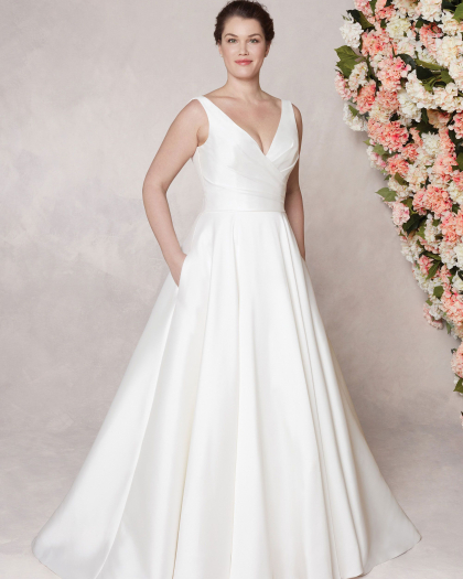 Robe de mariée Satin, Josée +