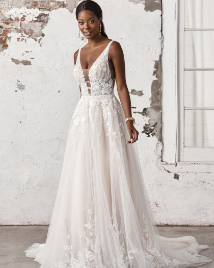 Robe de mariée Tulle, Dentelle, Jemma