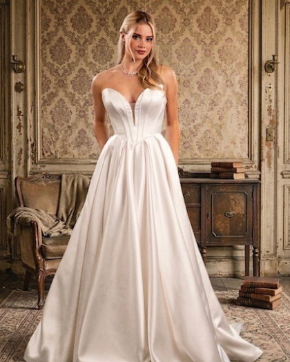 Robe de mariée Satin, Rivase