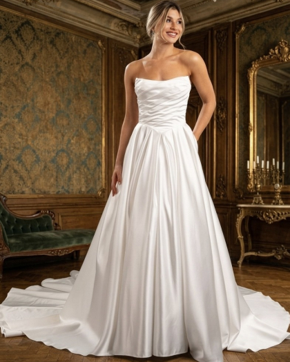 Robe de mariée Satin, Rodriguez