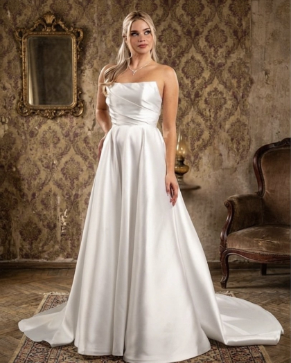Robe de mariée Satin, Melancon
