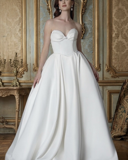 Robe de mariée Satin, Olivier
