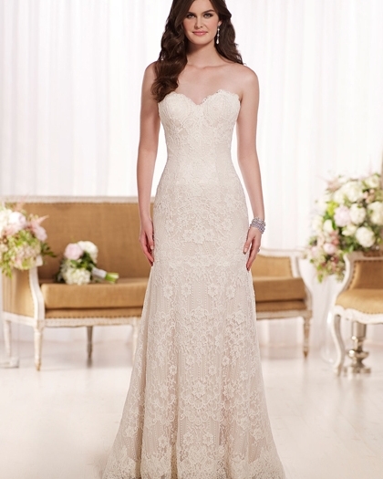 Wedding dress Lace, Tulle, Hedy